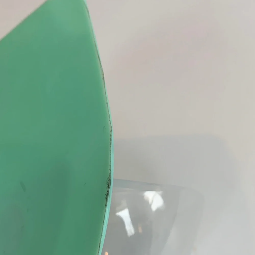 Mint Green Wall-Mounted Plastic and Silicone Wine Glass Holder for Bathroom